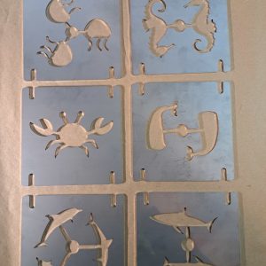 Kit Moldes Mundo Marino