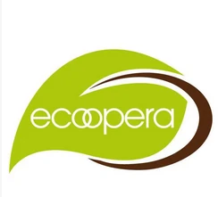 Logotipo de Ecoopera Acción Integradora, colaborador de economía circular y reciclaje de Precious Plastic Capi Spain.