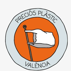 Logotipo de Précious Plástic Valencia, colaborador de economía circular y reciclaje de Precious Plastic Capi Spain.