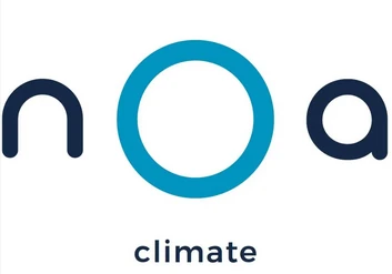 Logotipo de nOa Climate, colaborador de economía circular y reciclaje de Precious Plastic Capi Spain.